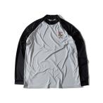  L doresoELDORESO Beerman Raglan T унисекс весна осень-зима черный чёрный спорт тренировка футболка с длинным рукавом E1103323-Black