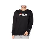 フィラ FILA クルースウェット レディース 秋 冬 ブラック 黒 スポーツ フィットネス スウェット トレーナー 440635G-BK