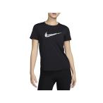  Nike NIKE Dri-FIT one sushu Short рукав бег верх женский весна лето черный чёрный спорт фитнес короткий рукав футболка FN2619-010