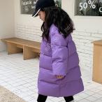 ダウンコート キッズ ダウンジャケット 子供服 アウター 軽量 防寒 撥水 防風 秋冬 男の子 女の子 ベンチコート ジュニア 中綿コート ロング 女の子