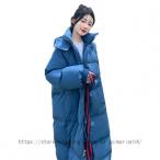 超ロング ベンチコート レディース ロングコート 冬のコート 中綿コート フード ロング かわいい aライン 防寒着 軽量 防寒 防風 冬物 ジャンパー アウター 服