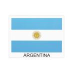  Восток Mark национальный флаг серии стикер Argentina большой 3440