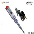 検電テスター DC6V〜24V対応 通電で光る通電チェッカー ドライバー ペンタイプ BC-050