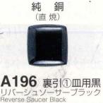メール便可　 Ａ１９６裏引皿用黒（リバーシュソーサーミックス）１００ｇ　七宝焼き裏引き釉薬