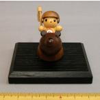 昔ばなしの木製人形　『金太郎』