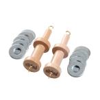 メール便可　 ワープスレッドウェイト　１ペア　アシュフォード　手織り用　経糸テンション用錘　ASHFORD WARP THREAD WEIHTS