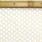 . крепдешин белый земля ., золотой. сосна .[ распродажа единица измерения : тканый ширина примерно 70cm×30cm]