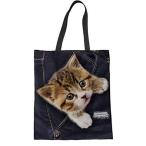 動物柄キャンバストートバッグ A4対応可(柄_1)