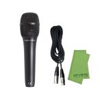 audio-technica AT2010 + TRUE DYNA TDXLR-05 + マークスオリジナルクロス セット　コンデンサーマイク