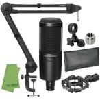 audio-technica AT2020 + AT8700J + AT8458a セット　コンデンサーマイク + アーム + ショックマウント
