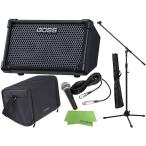 BOSS CUBE STREET II BLACK［CUBE-ST2］+ ケース+ボーカルセット Battery-Powered Stereo Amplifier ［宅配便］【区分E】【梱P-2】