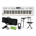 Roland GOKEYS5-WH ケースKBB61+スタンド+チェア+ダンパーペダル セット ホワイト シンセサイザー