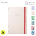 papi узел резина имеется покрытие * рисунок *A5 обложка PapiKnot Mark s органайзер custom no- tonneau to покрытие обложка для записной книжки 10 дыра жнец - соответствует модный Mark s