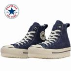 レディースメンズハイカット 厚底スニーカー コンバース converse CONVERSE オールスター シャークソール DM HI ブルー ALL STAR SHARKSOLE DM HI