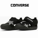 ビーチサンダル アクアシューズ ウォーターシューズ 水陸両用 子供靴 マジックテープ コンバース converse CONVERSE キッズ CVスター サンダル ブラック