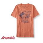エアロポステール aeropostale エアロ ポステール Tシャツ 半袖Tシャツ サーフブランド サーフ系 ブランド サーファー アメカジ ファッション オレンジ