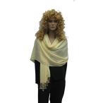 カシミア パシュミナ グループ_ 固体パシュミナ スカーフ、ショール、ラップ ・ Stole(Regular size) 正規輸入品