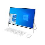 富士通 デスクトップパソコン Office搭載 新品 同様 TVチューナー Win10 23.8型 Core i7  WPS Office 3TB + 256GB SSD FMV ESPRIMO WF1/D3 FMVWD3F17D 訳あり