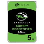 ショッピングHDD Seagate BarraCuda 5TB 2.5インチHDD ST5000LM000 ノートPC 外付けケース対応 国内正規代理店品 整備済み品 180日保証