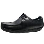 クラークス ナタリー CLARKS NATALIE BLACK LEATHER ブラック レザー 黒 メンズモデル