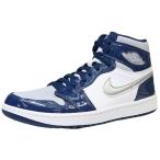 ショッピングナイキ ナイキ NIKE AIR JORDAN 1 HIGH GOLF ゴルフ エア ジョーダン 1 WHITE/NAVY/METALLIC SILVER DQ0660-100