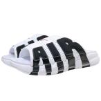 NIKE AIR MORE UPTEMPO SLIDE ナイキ エア モア アップテンポ スライド WHITE/BLACK 白黒 モアテン サンダル 25〜29cm