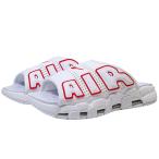 WMNS NIKE AIR MORE UPTEMPO SLIDE ナイキ エア モア アップテンポ スライド WHITE/RED 白赤  サンダル レディースモデル