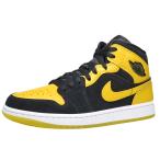 NIKE AIR JORDAN 1 MID SE ナイキ エア ジョーダン 1 ミッド BLACK/YELLOW ブラック イエロー 黒黄 貴黒