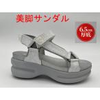 NO NAME コンクリート サンダル レディース シルバー 6.5cmヒール 