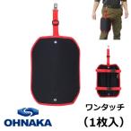 【大中産業】耐切創　プロレッグ ワンタッチ・ブラック　LPG-27【1枚】 帆布製プロテクターシリーズ 電設　建設業 リサイクル、廃棄処理業　