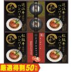 お歳暮　匠風庵 レンジで簡単松阪牛・近江牛仕込みハンバーグ МHF-EJR（250_25冬）