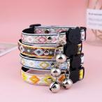 猫用首輪　猫首輪　セーフティーバックル　ねこくびわ　ペット首輪　民族柄　長さ調査可能　首輪民族あ