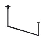  для помещений предмет . фиксированный высота 450mm ширина 983mm черный BAR1-4509-BK Kawaguchi научно-исследовательский институт ho экран 