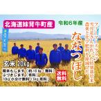 新規入荷【6年産】 20キロ 北海道米 妹背牛産 雪月花 ななつぼし 玄米 農薬など節減 特別栽培米 送料無料 10kg小分け無料
