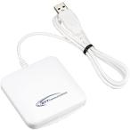 NTTコミュニケーションズ 接触型 USBタイプ ICカード リーダーライター マイナンバーカード ACR39-NTTCom (ホワイト)