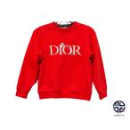 DIOR Dior Kids Logo вышивка хлопок футболка длинный рукав одежда одежда размер 8