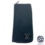 LOUIS VUITTON ルイヴィトン ノワール 黒 ブラック ジッピーウォレット ヴェルティカル M81743 ラウンドファスナー 長財布 サイフ ブランド メンズ