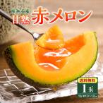  дыня красный мясо красный мясо дыня Kumamoto бесплатная доставка 1 шар примерно 1.0~1.2kg Мали a-ju местного производства .. Kyushu прямая поставка от производителя сельское хозяйство дом прямая поставка фрукты фрукты .. подарок ..... Kyushu 