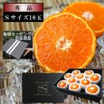 ハウスみかん 温室みかん お中元 甘い 送料無料 ギフト 高級 贈答 農家直送 新鮮 濃厚 (01) 蜜ツ星 みつぼし 黒の化粧箱(小) Sサイズ 秀品 10玉