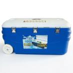  лёд защита 100L большой cooler-box термос литейщик кемпинг уличный судно рыбалка . рыбалка синий предмет .. рыбалка рыболовные снасти 