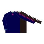 [ ликвидация специальная цена ]a LUKA jikAr лёд механизм (Ice Gear) с высоким воротником футболка XL темно-синий рыбалка охлаждающий ...