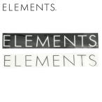 ELEMENTS ロゴ カッティングステッカー 160ｍｍ