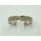 Tresoro¡¡¥È¥ì¥½¥í¡¡¥«¥Ê¥À¡¡18K¡¡£³color gold crochet¡¡¥¹¥ê¡¼¥«¥é¡¼¡¡¥ê¥ó¥°¡¡5£í£íÉý¡¡ÈþÉÊ¡¡¡ô23¹æ¡¡Á÷ÎÁ̵ÎÁ¡ª¡ª