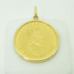 K18ÏÈ ¥á¥¤¥×¥ë¶â²ß 1/2¥ª¥ó¥¹ ¥¨¥ê¥¶¥Ù¥¹2À¤ 20¥É¥ë 1991ǯ FINE GOLD 1/2 OZ OR PUR 999 CANADA ¥³¥¤¥ó ¥Ú¥ó¥À¥ó¥È¡¡½ÅÎÌ17.2g