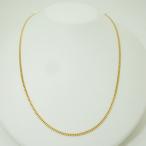 K18��750����ʿ�ͥå��쥹 2�� ���󥰥� 60cm 10g�ʼ½���10.1g�� K18YG ��������������� ���إ��ͥå��쥹������̵������