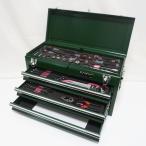 [ б/у изрядно красивый прекрасный товар ] Kyoto механизм инструмент /KTC грудь SKX0213 + набор инструментов 3 уровневый ящик модель частичная недостача есть ( на фото ) квитанция о получении выпуск возможно 