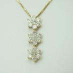 K18 ¥À¥¤¥ä¥â¥ó¥É¡¡¥Í¥Ã¥¯¥ì¥¹¡¡1.00ct¡¡¥Ñ¥ô¥§¥À¥¤¥ä¡¡¥Õ¥é¥ï¡¼¥â¥Á¡¼¥Õ¡¡Å·Á³¡¡¿·ÉÊÆ±ÍÍÈþÉÊ¡¡Á÷ÎÁ̵ÎÁ¡ª¡ª