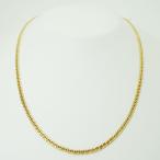 ��ʿ�ͥå��쥹 W6�� ���֥� 40cm 10g�ʼ½���10.2g�� K18YG ¤ʾ�ɸ����� ��������������� ���إ��ͥå��쥹 ����Ʊ������