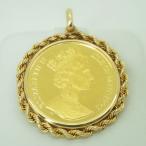 1992 ¥Þ¥óÅ祥ã¥Ã¥È ¥¨¥ê¥¶¥Ù¥¹2À¤ 1/5oz 1/5¥ª¥ó¥¹ ¥³¥¤¥ó ¶â²ß K24YG K18YG ¥Ú¥ó¥À¥ó¥È¥È¥Ã¥× Ãæ¸Å 7.4g Á÷ÎÁ̵ÎÁ¡ª¡ª