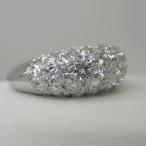 VCA ヴァンクリーフ&アーペル 【VanCleef & Arpels】PT950 プラチナ ブール パヴェダイヤ リング #55 メーカー磨き済